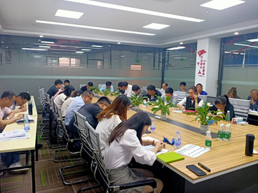 组织学习“深入践行习近平生态文明思想 坚定不移推动绿色高质量发展”